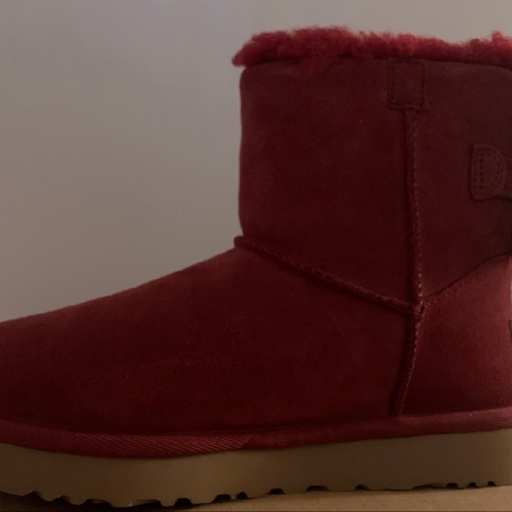 UGG Red Suede Boots
